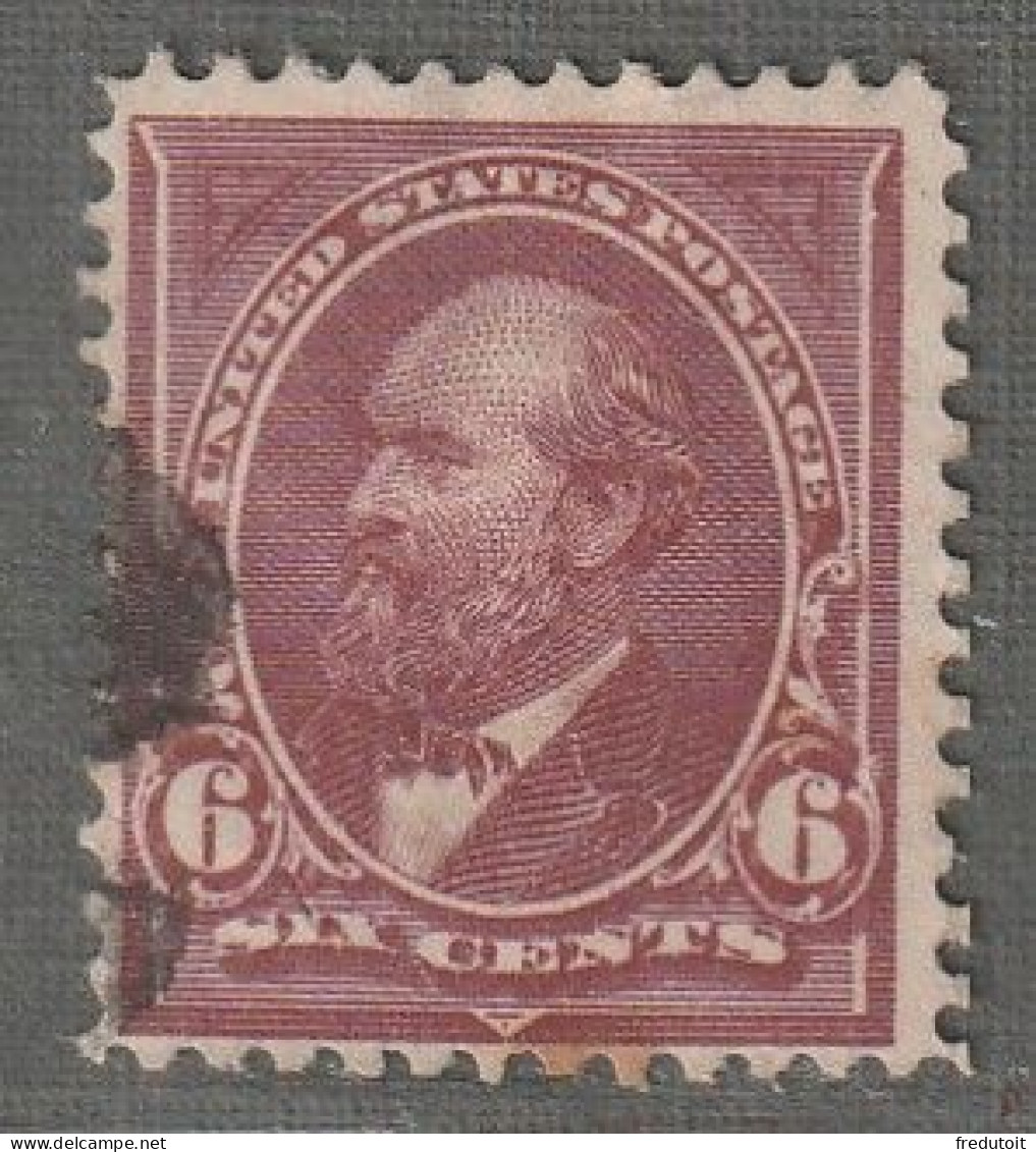 Etats-Unis D'Amérique - Emissions Générales : N°102 Obl (1894) Garfield : 6c Brun-rouge - Used Stamps