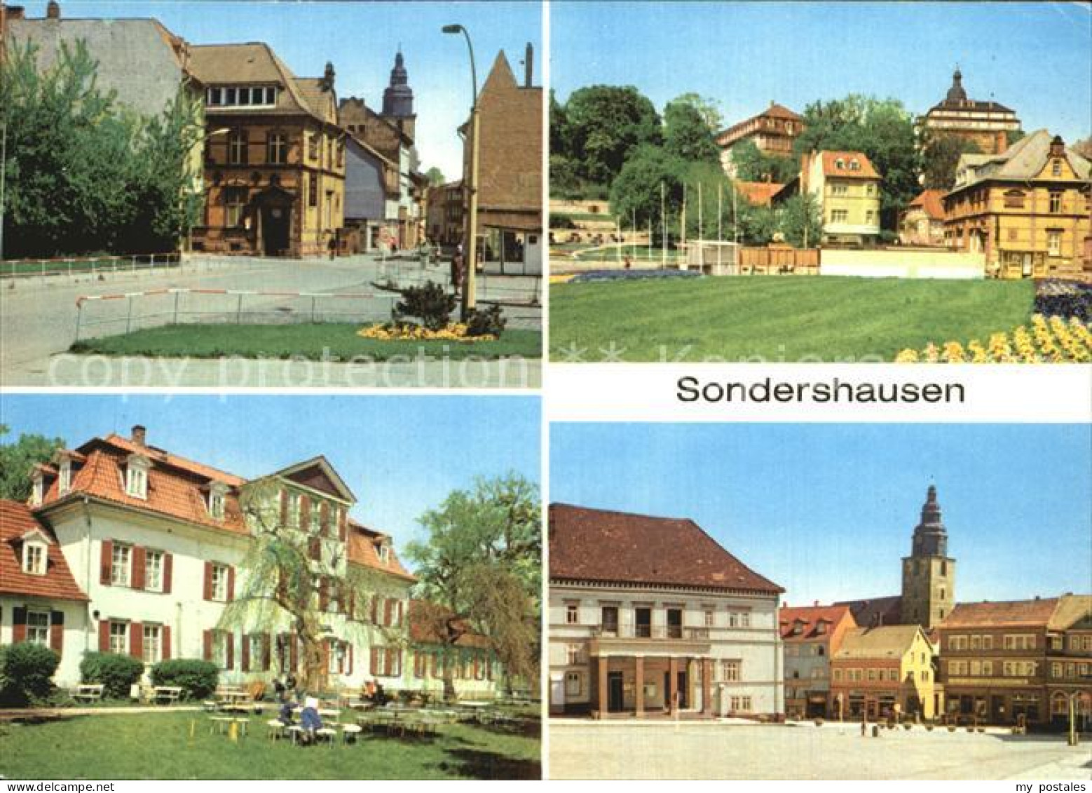 72557256 Sondershausen Thueringen Wilhelm Pieck Strasse Schloss HO Gaststaette Z - Sondershausen