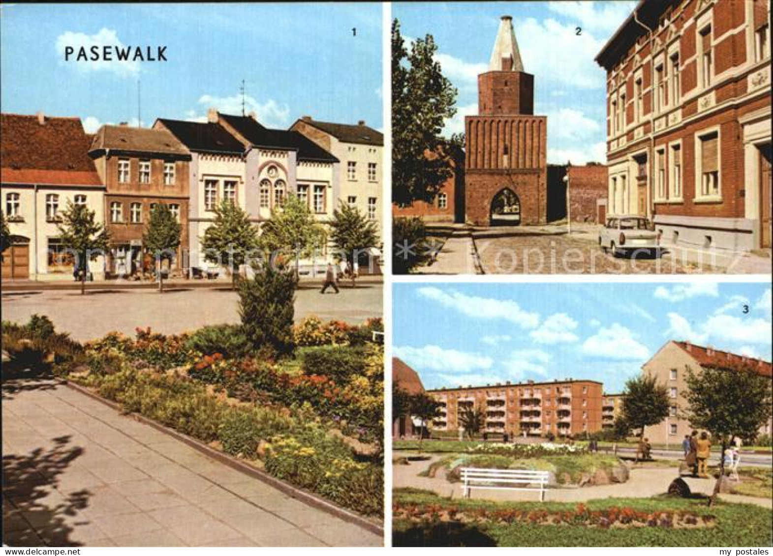 72556994 Pasewalk Mecklenburg Vorpommern Muehlentor Ernt-Thaelmann-Platz Pasewal - Pasewalk