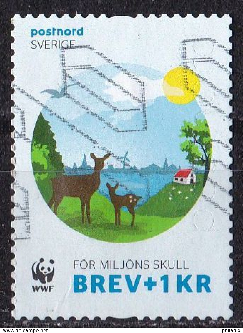 Schweden Marke Von 2015 O/used (A4-19) - Used Stamps