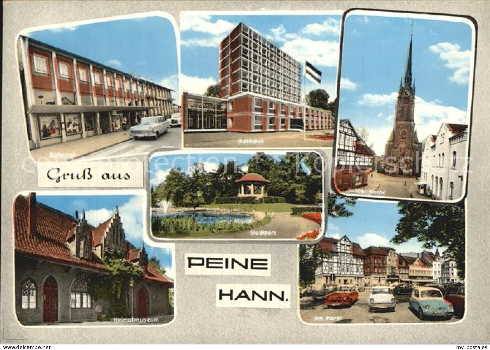 72556227 Peine Heimatmuseum Markt Kirche Peine - Peine