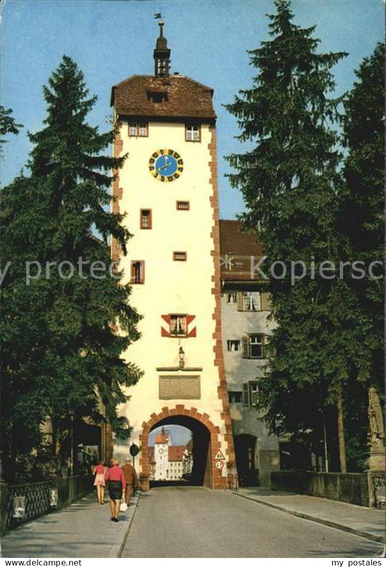 72555627 Waldshut-Tiengen Oberes Tor Schaffhausener Tor Am Alten Wallgraben Wald - Waldshut-Tiengen