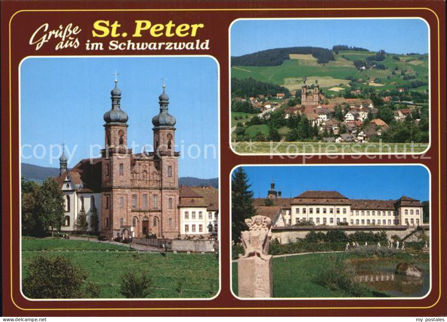 72555566 St Peter Schwarzwald Klosterkirche  St. Peter - St. Peter