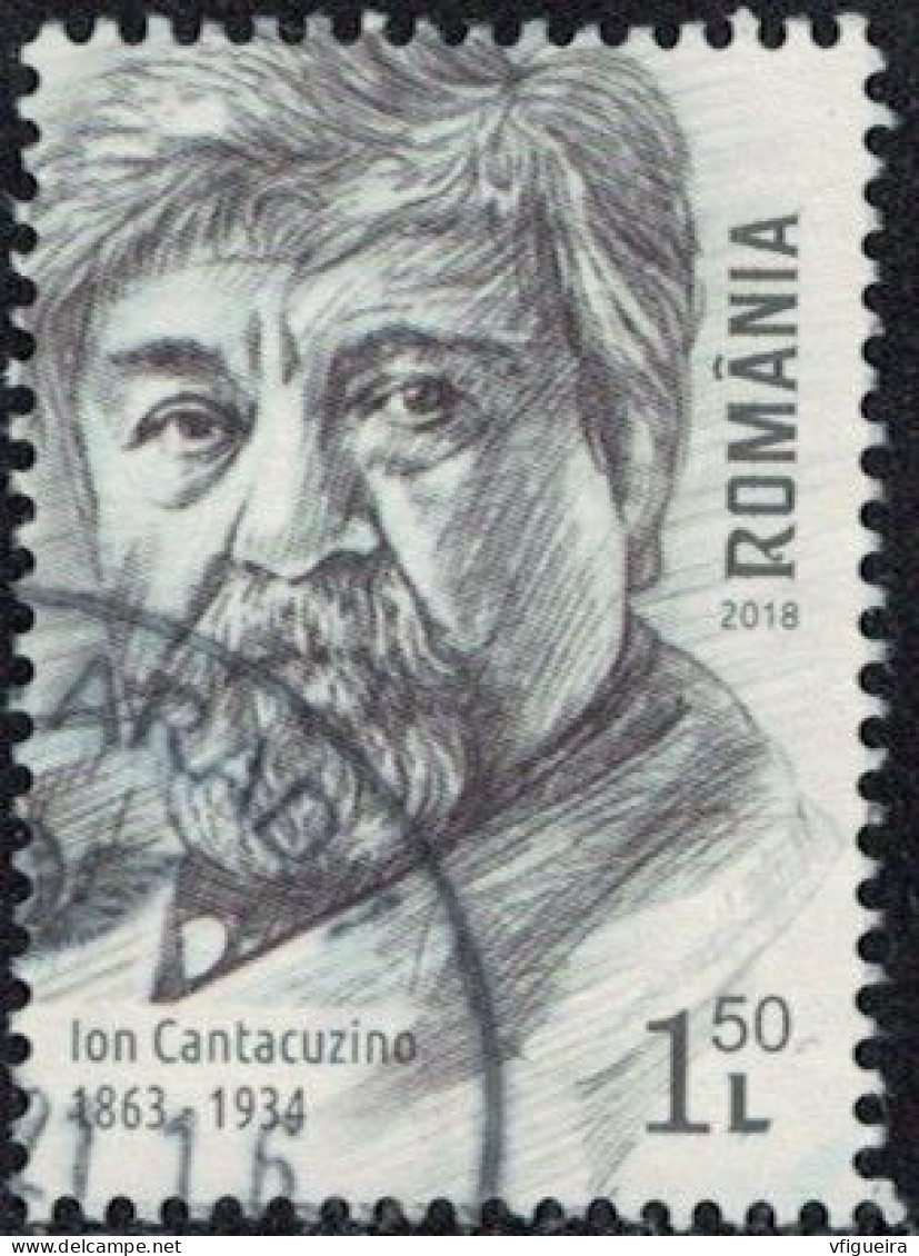 Roumanie 2018 Oblitéré Used Ioan Cantacuzino Microbiologiste Jean Cantacuzène Y&T RO 6309 SU - Used Stamps