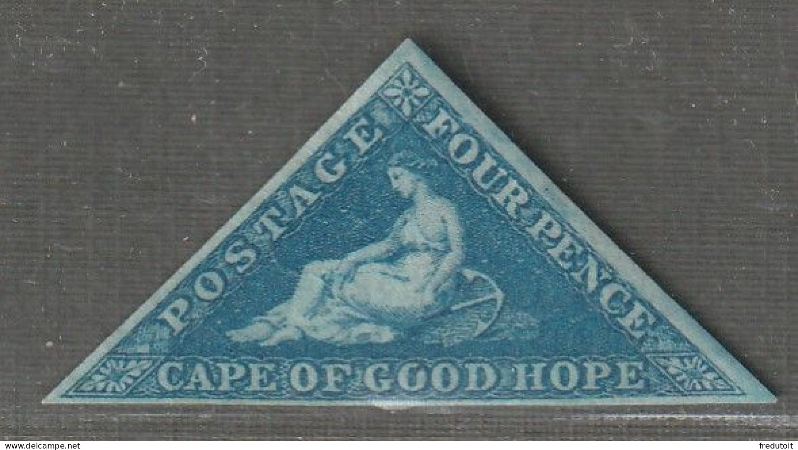 CAP De Bonne Espérance - N°2 Nsg (1853) 2p Bleu - Kap Der Guten Hoffnung (1853-1904)