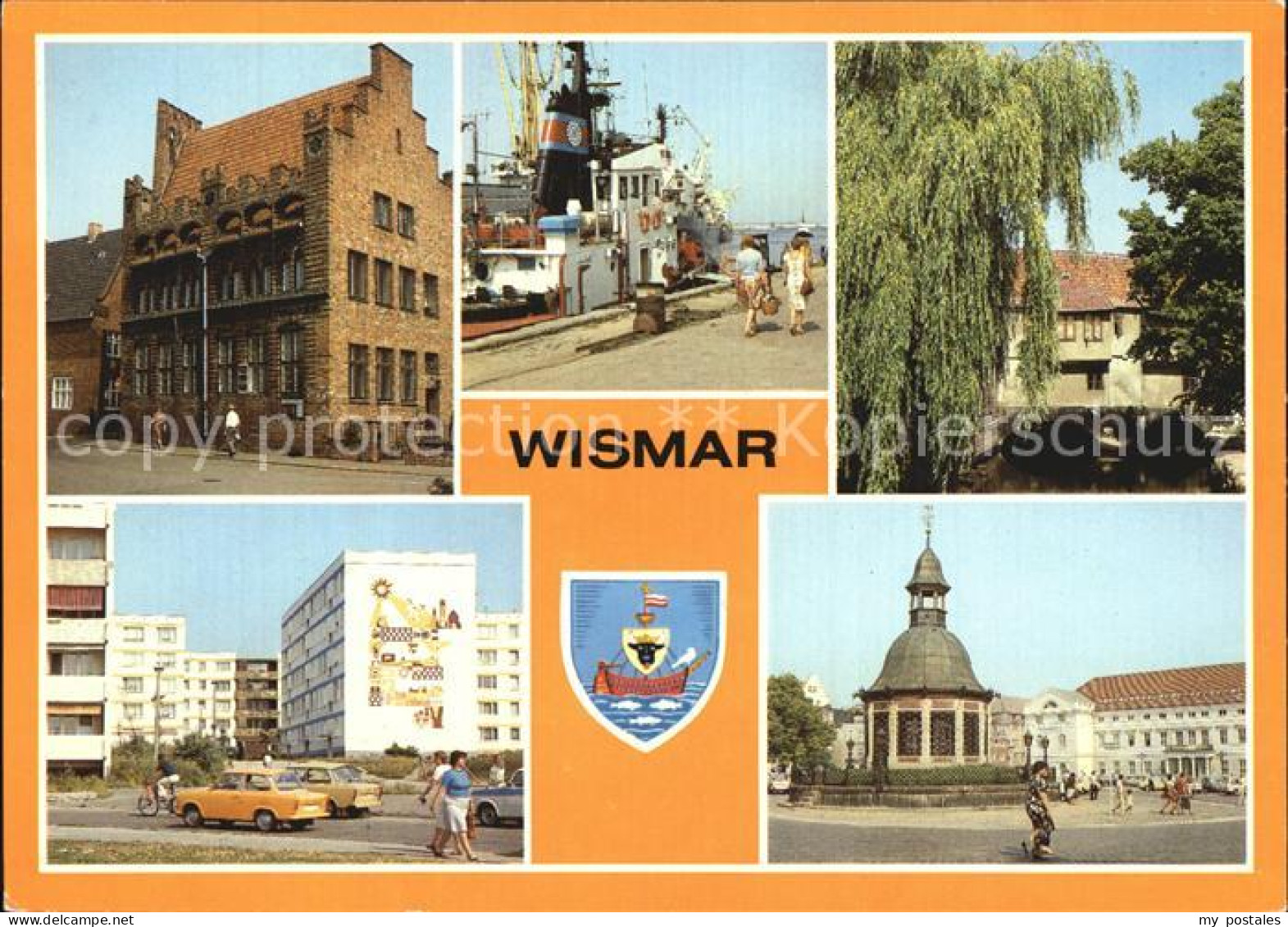 72553721 Wismar Mecklenburg Hafen Gewoelbe Ueber Runden Grube Kagenmarkt Wasserk - Wismar