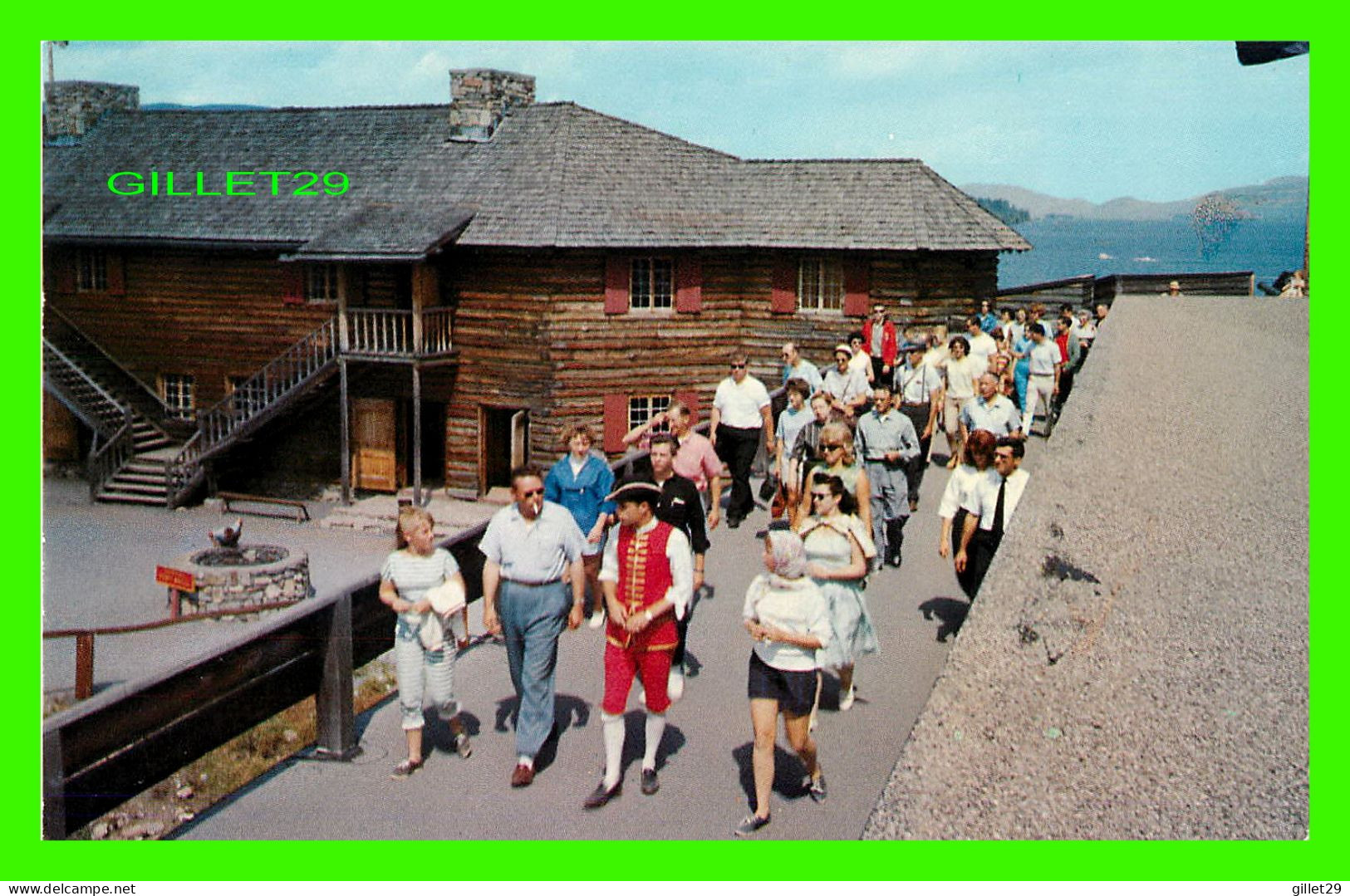 LAKE GEORGE, NY - FORT WILLIAM HENRY - GUEST AT FORT WILLIAM HENRY - H. S. CROCKER CO INC - - Lake George