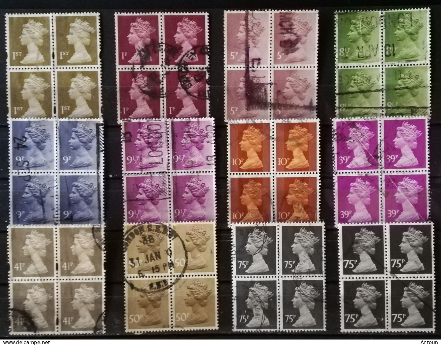 Great  Britain  Q E  II  DEF USED - Used Stamps