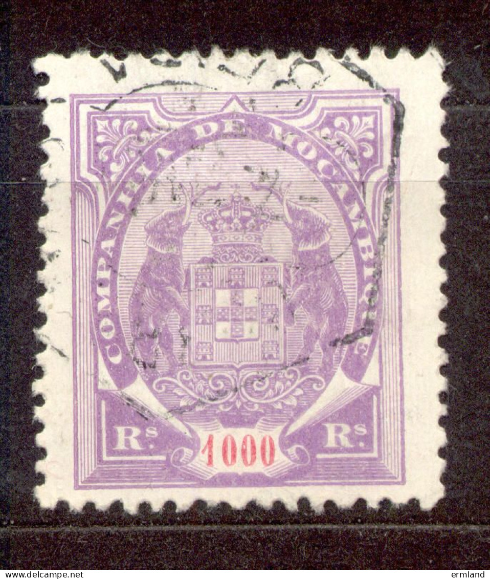 Companhia De Mocambique Mosambik 1895 - Michel Nr. 25 B O - Mozambique