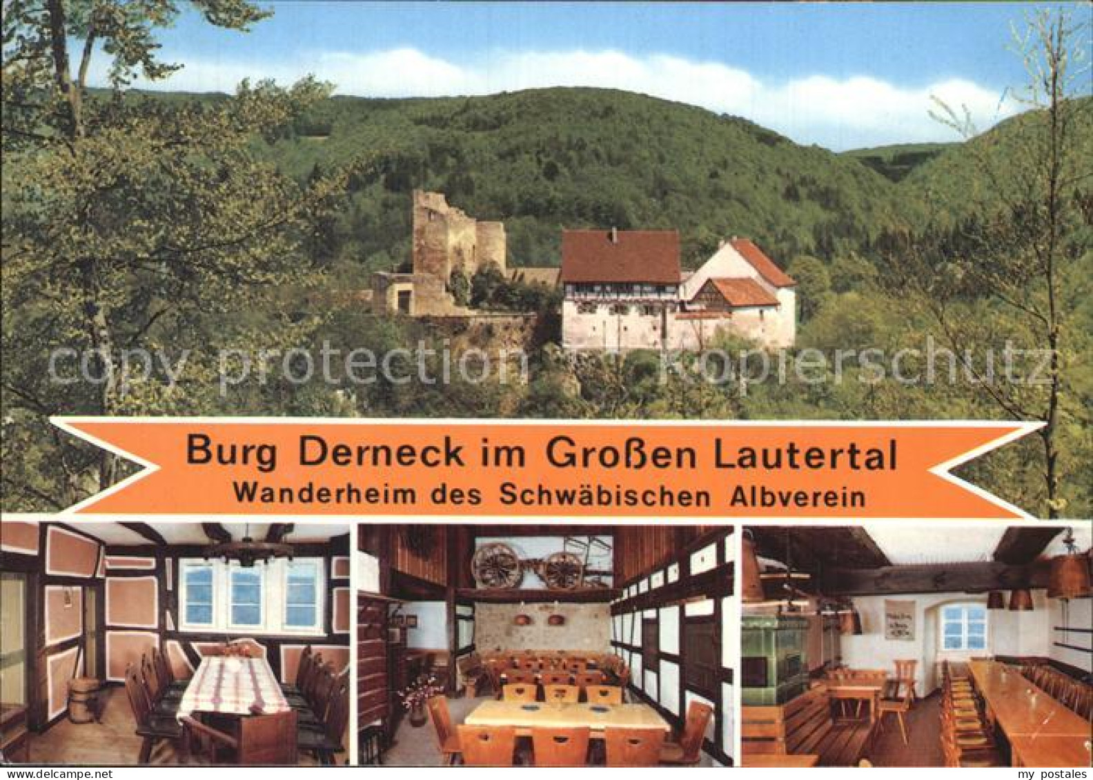 72549437 Gundelfingen Muensingen Burg Derneck  Gundelfingen Muensingen - Muensingen