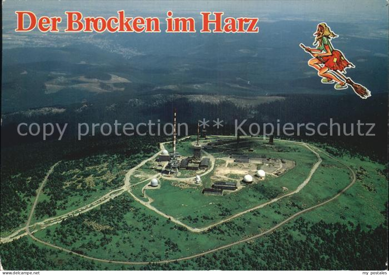 72548646 Harz Region Brocken Teilansicht  Harz Region - Harzgerode