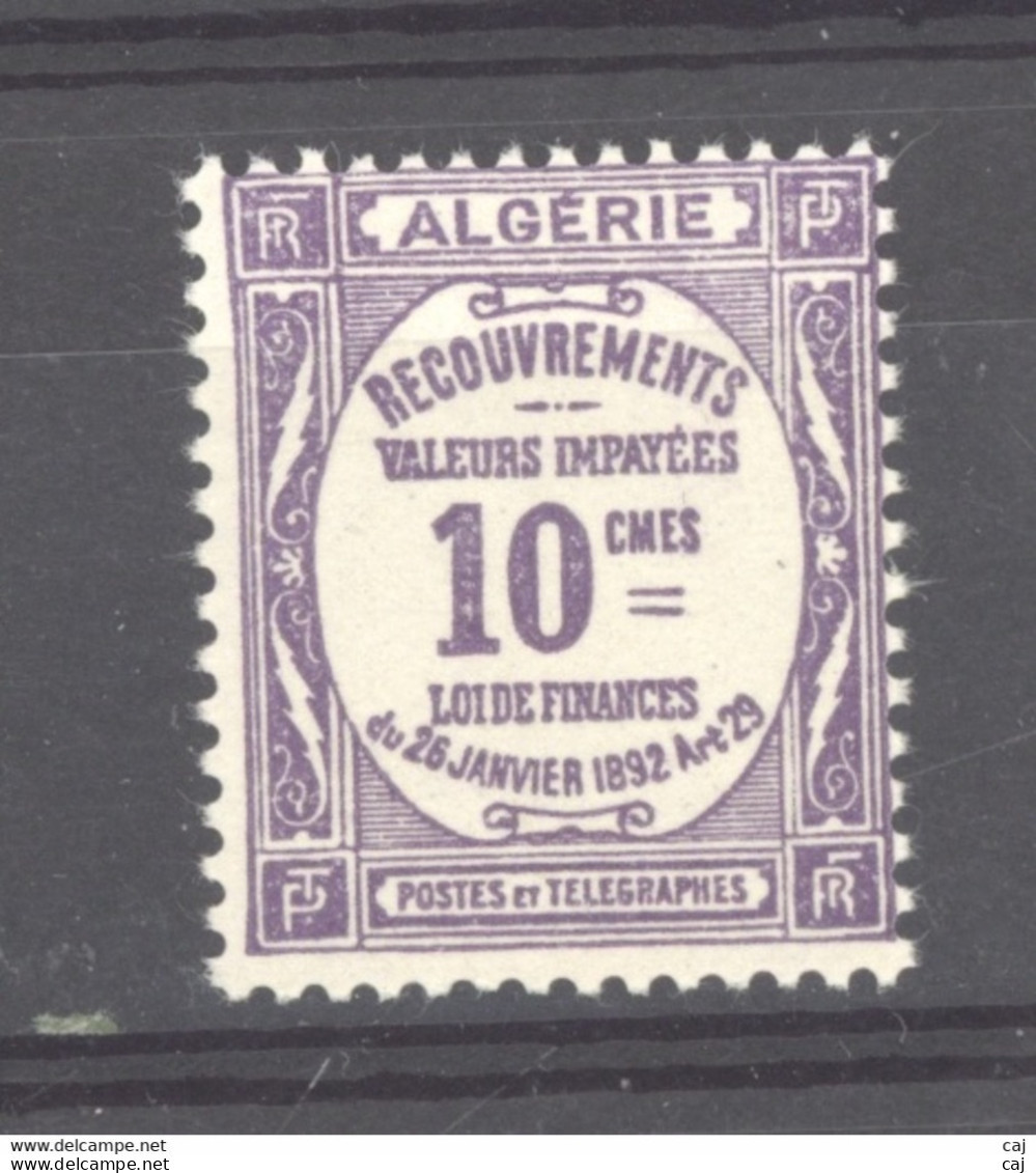 Algérie  -  Taxes  :  Yv  16  ** - Timbres-taxe