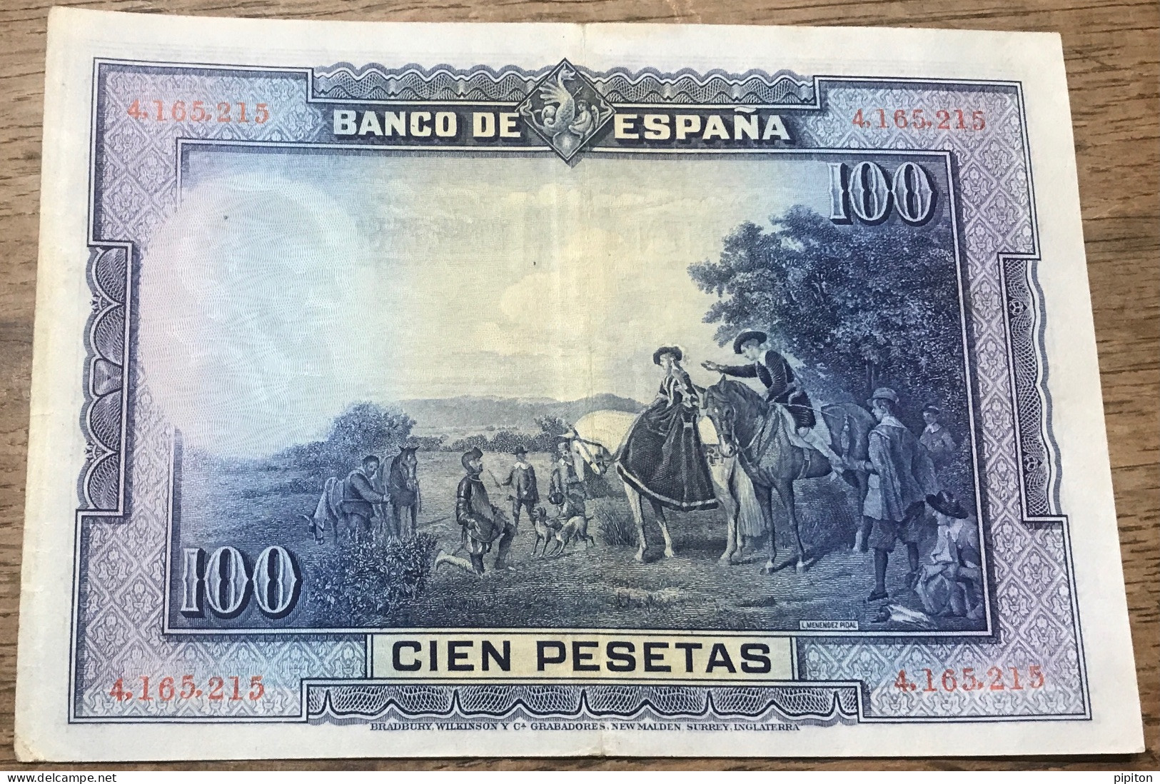 Billet 100 Pesetas 1928 - 100 Pesetas