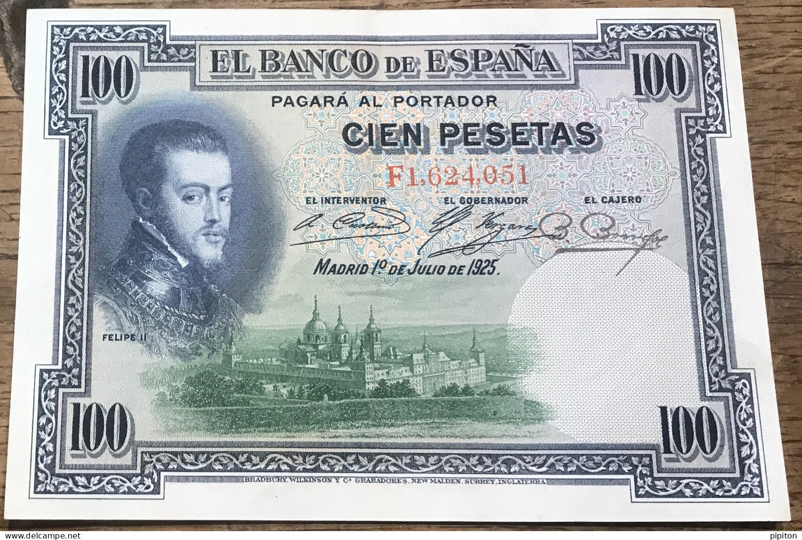 Billet Neuf 100 Pesetas 1925 - 100 Peseten