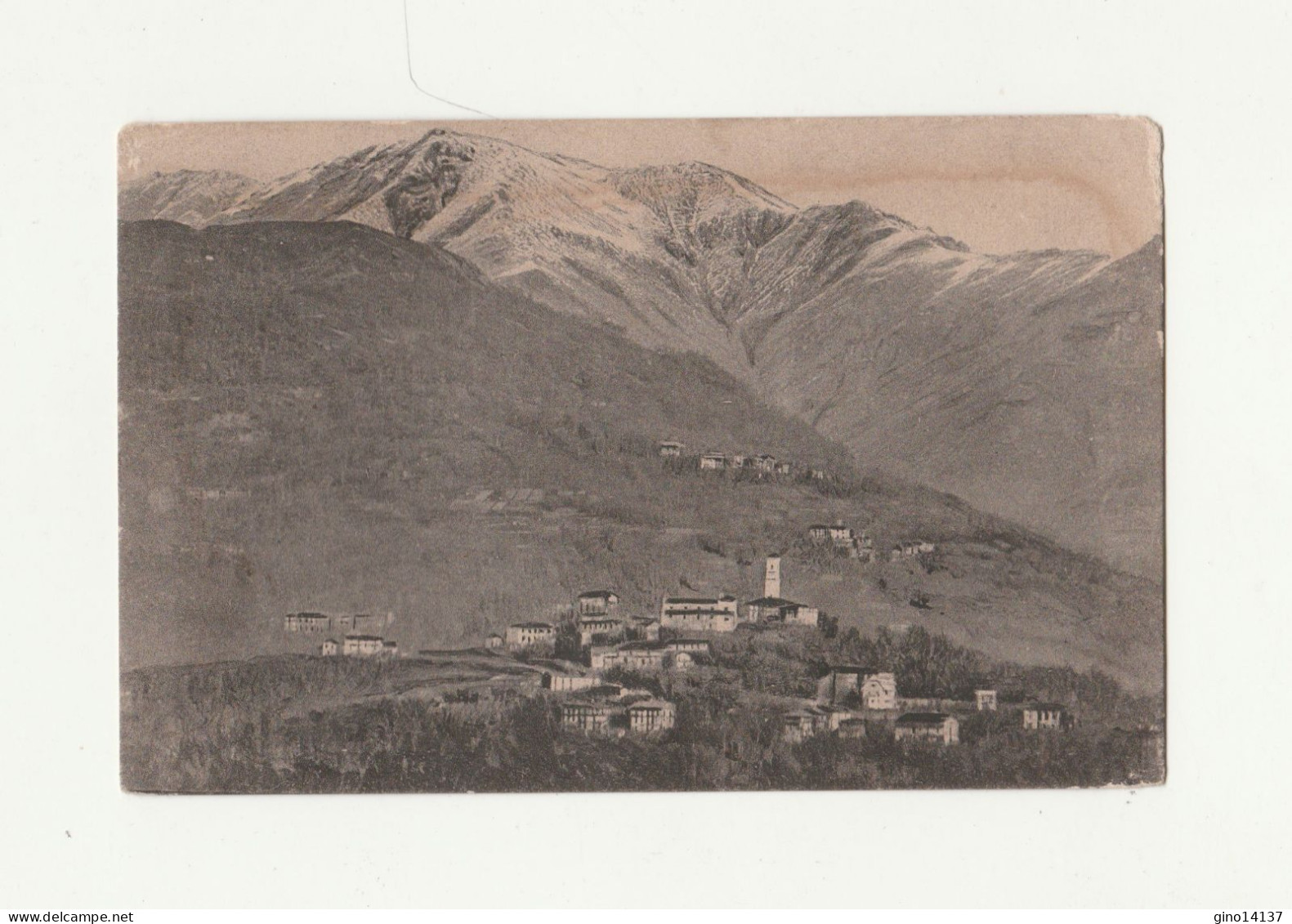 Cartolina Postale Viaggiata CONCA DI COASSOLO LANZO TORINESE PIEMONTE 1921 - Multi-vues, Vues Panoramiques