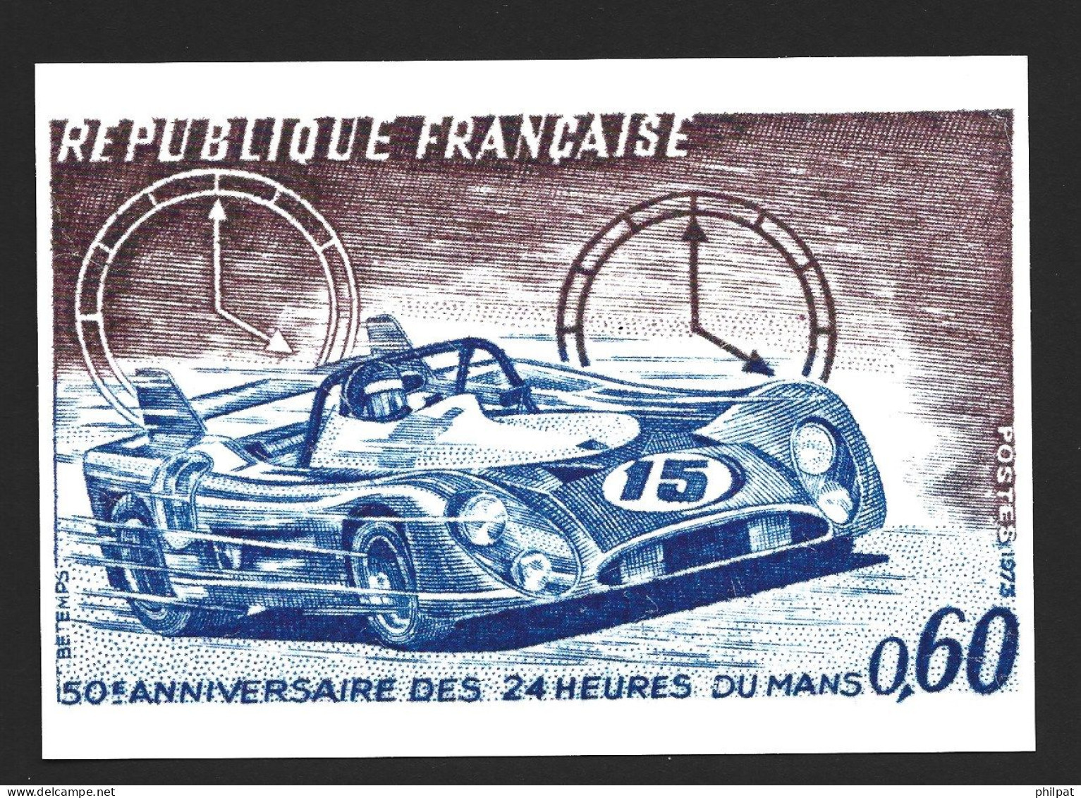 ENTIER CARTE POSTALE 24 H DU MANS 2023 - Autorennen - F1