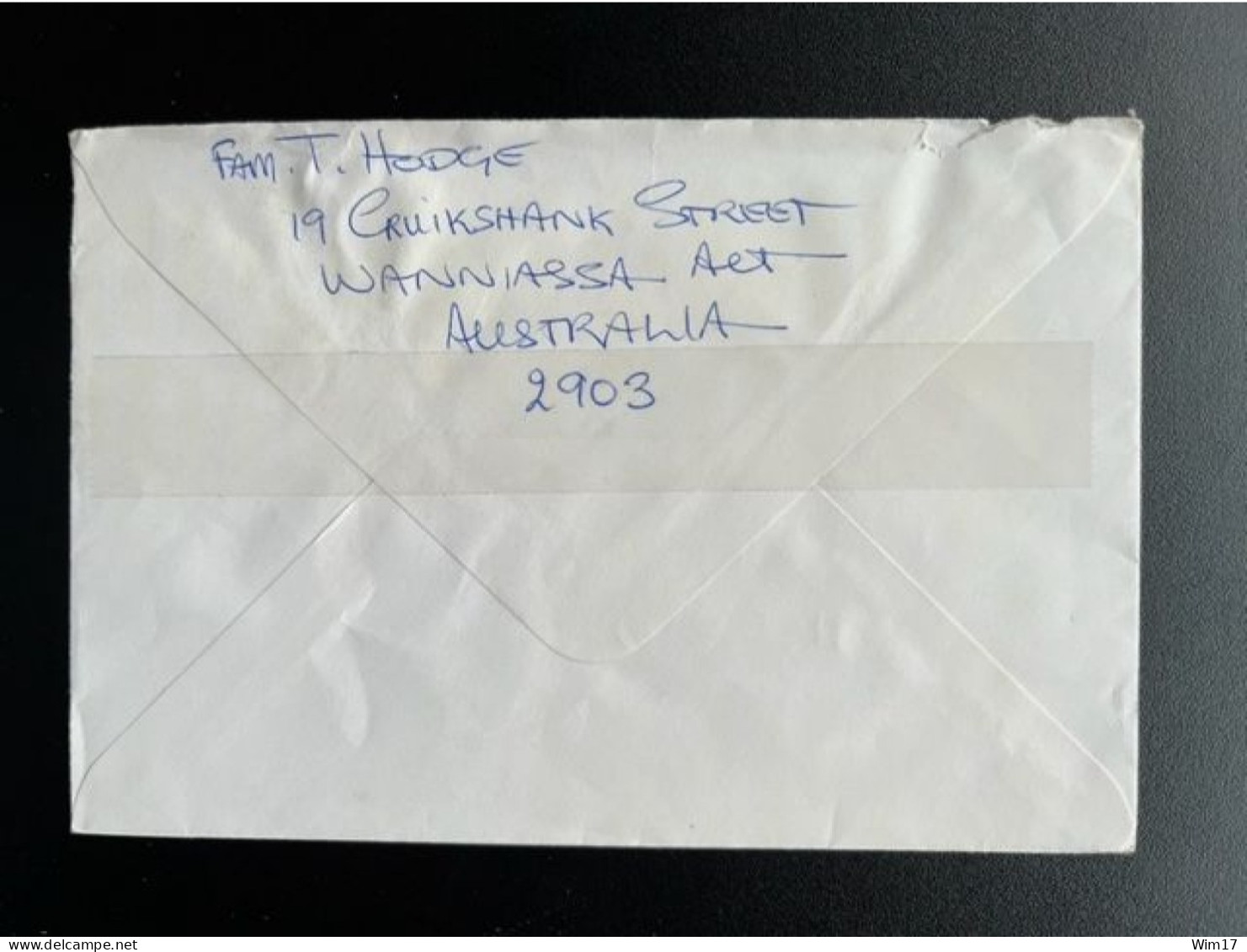 AUSTRALIA 1995 AIR MAIL LETTER WANNIASSA TO TILBURG 30-10-1995 AUSTRALIE - Briefe U. Dokumente