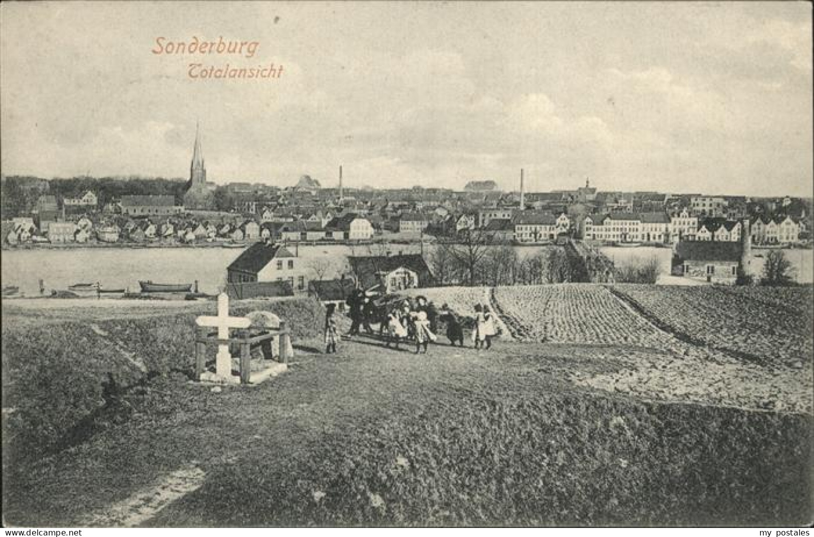 41095212 Sonderburg Totalansicht Sonderburg - Danemark