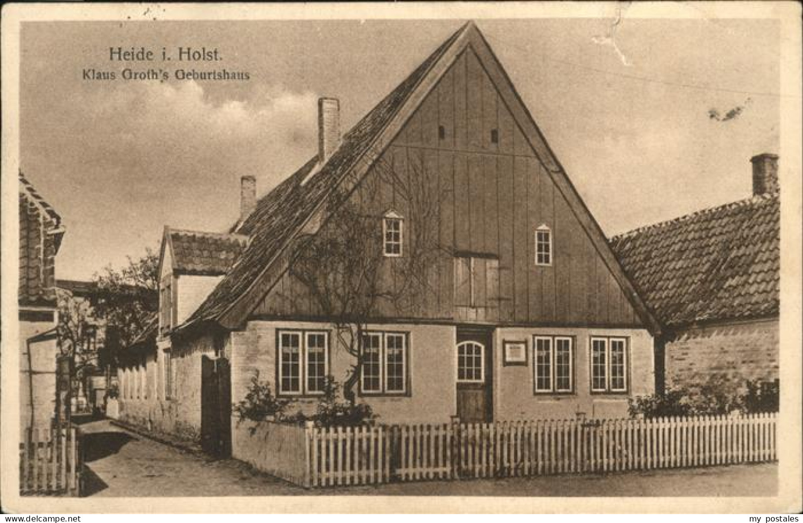 41094712 Heide Holstein Klaus Groths Geburtshaus Heide - Heide