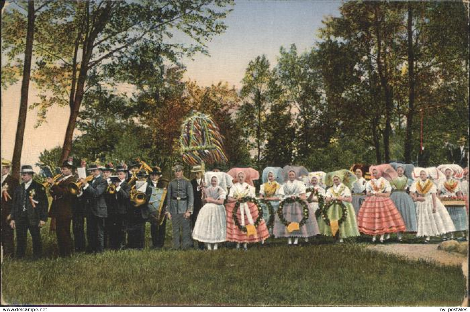 41094449 Burg Spreewald Richtfestzug Burg Spreewald - Burg (Spreewald)