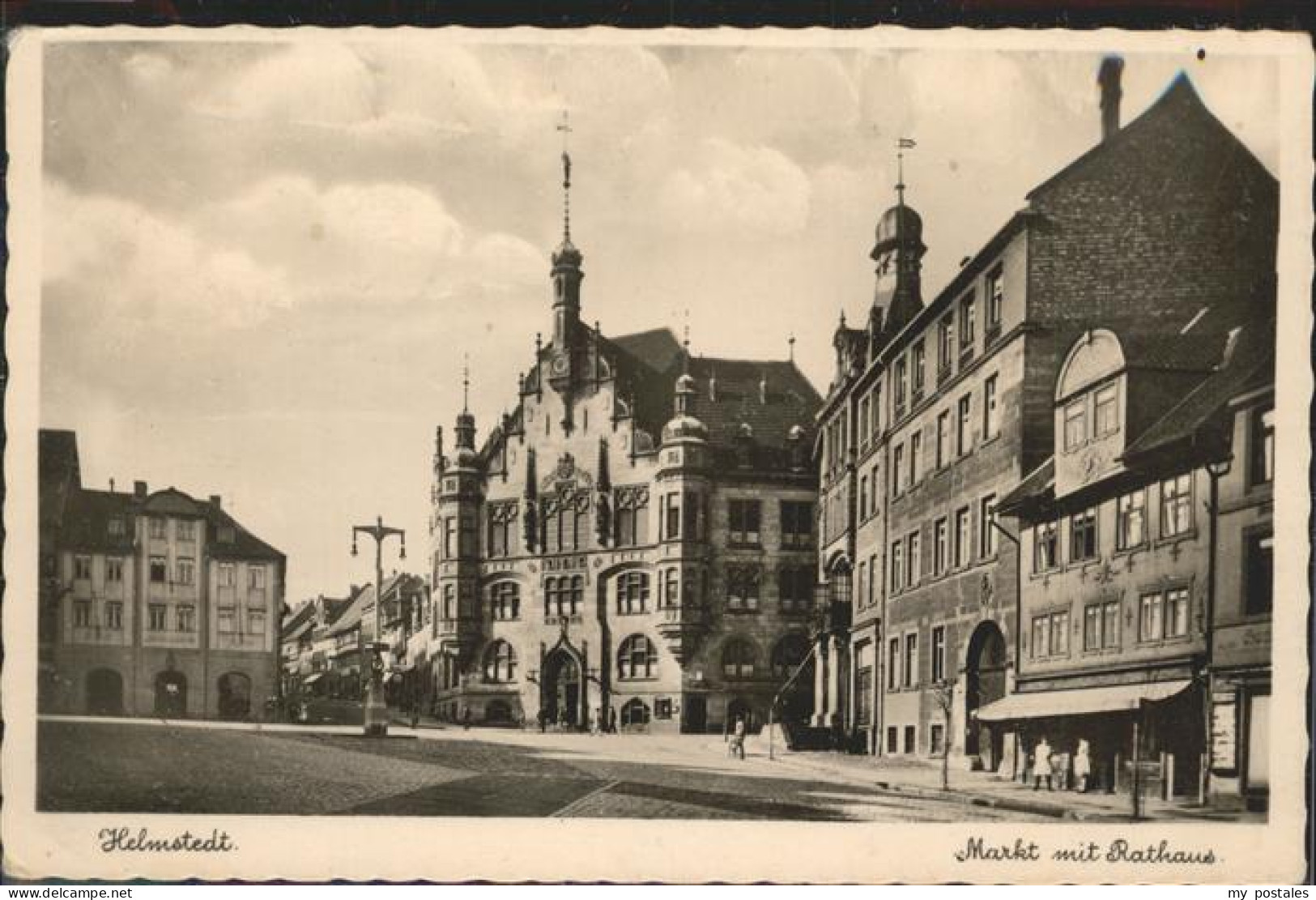 41091444 Helmstedt Markt, Rathaus Helmstedt - Helmstedt