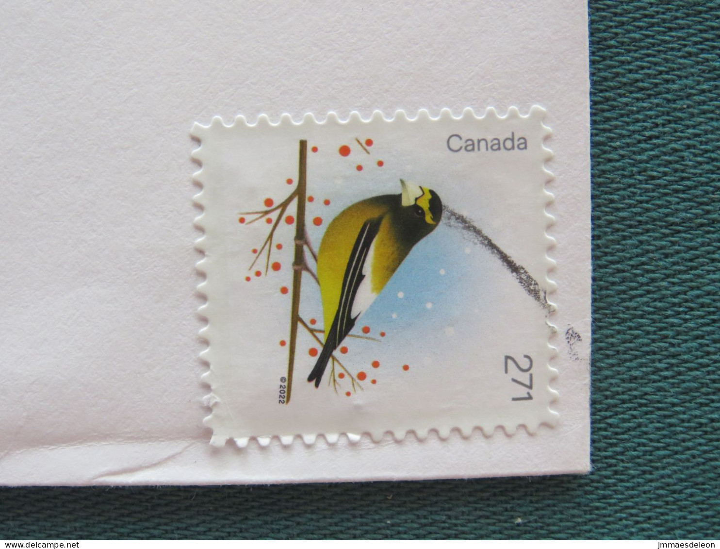 Canada 2022 Cover To Belgium - Bird - Cartas & Documentos