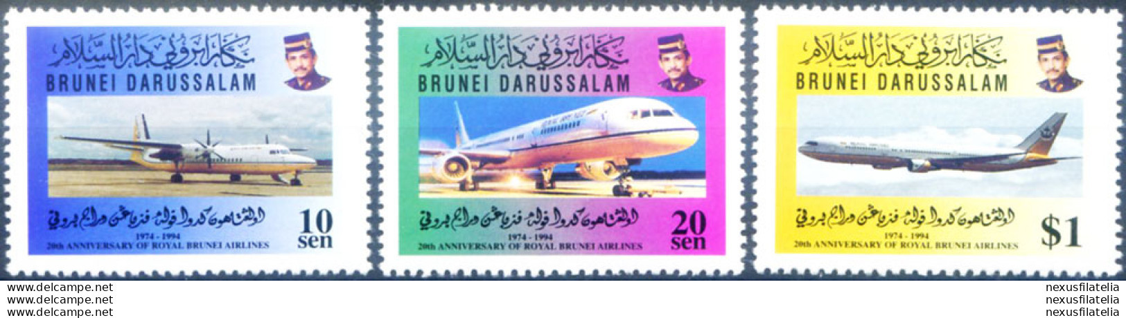 Linee Aeree Nazionali 1994. - Brunei (1984-...)