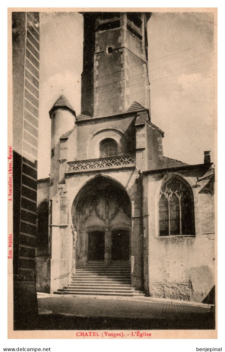 Châtel-sur-Moselle -  L'Eglise - Chatel Sur Moselle