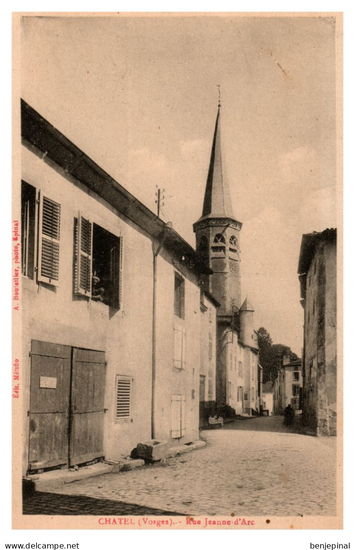 Châtel-sur-Moselle -  Rue Jeanne D'Arc - Chatel Sur Moselle