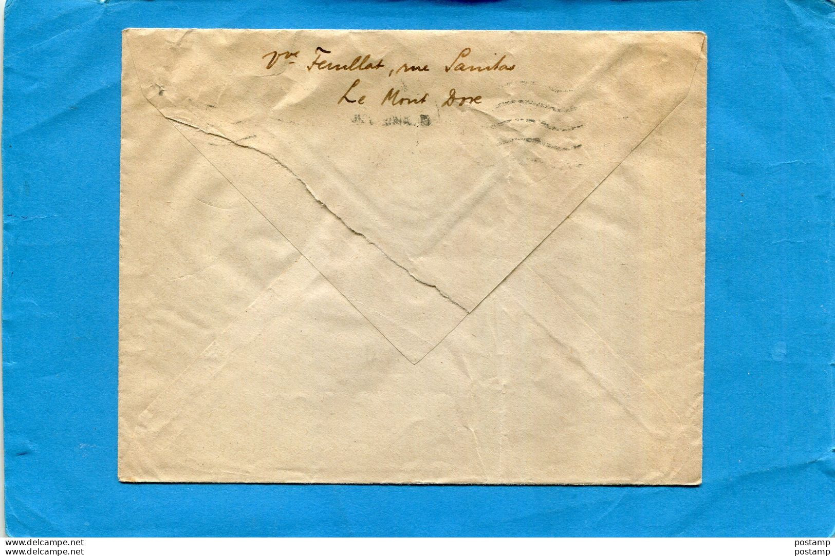 SUPERBE Lettre  - Cad 25 Nov -le Mont D'ore1945  3   Timbres Marianne De Dulac-N° 684+688 - 1944-45 Marianne Van Dulac