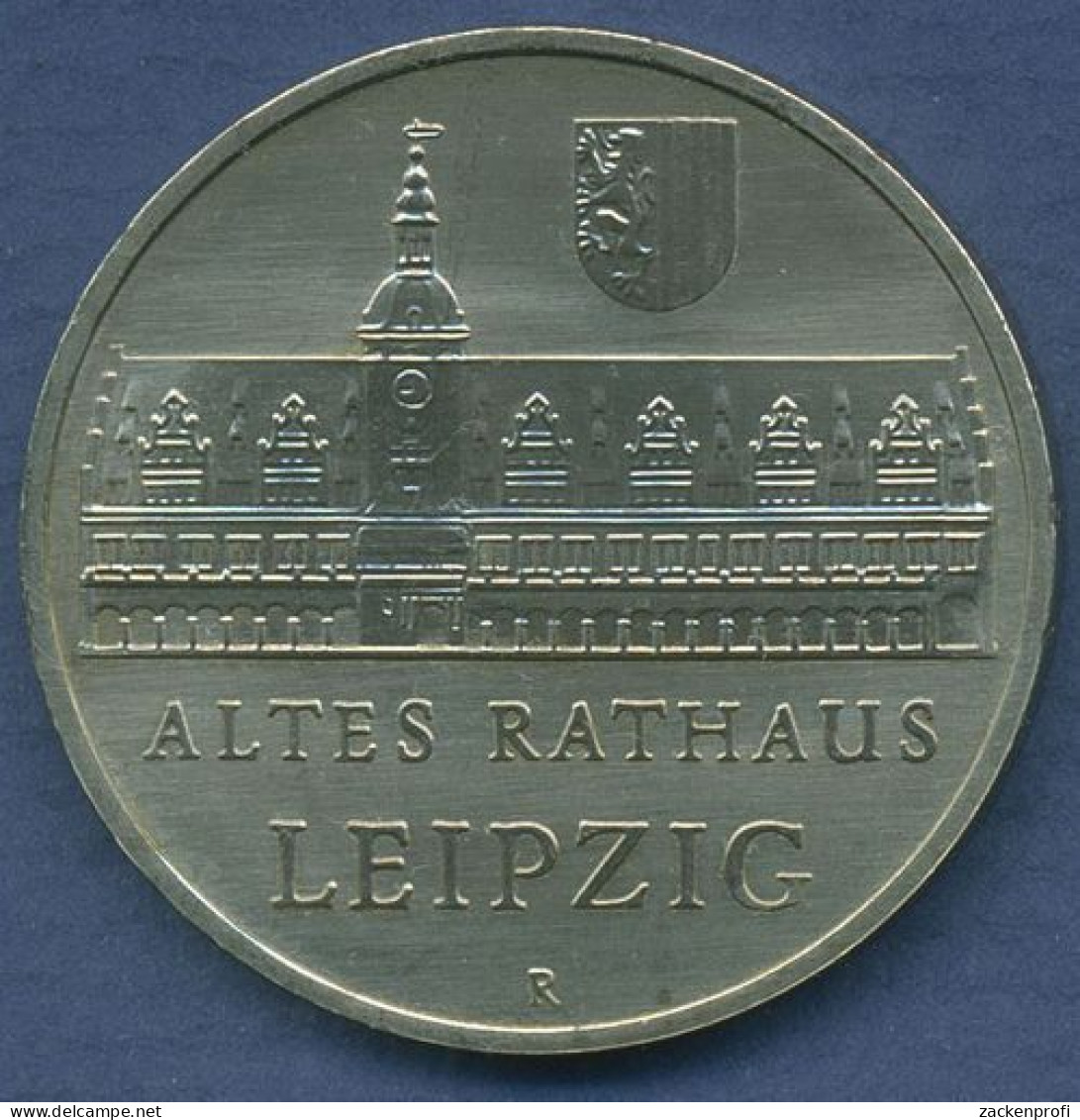 DDR 5 Mark 1984 Altes Rathaus Leipzig, J 1596 Vz/st (m2914) - 5 Mark