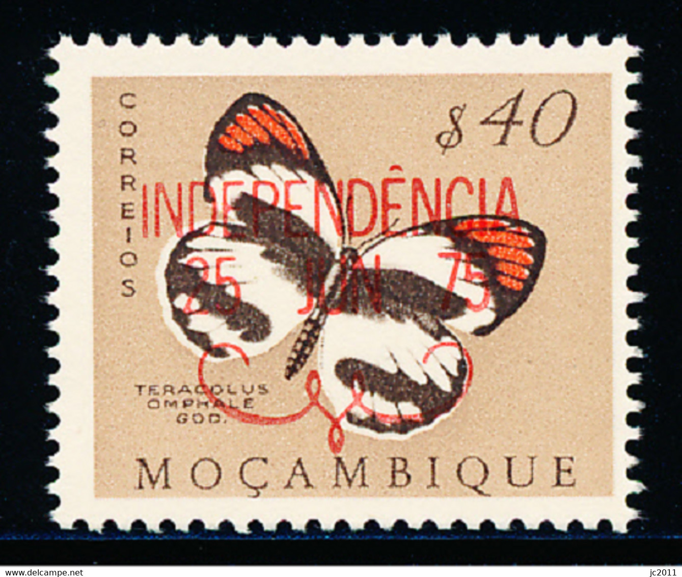Mozambique - 1975 - Independence / Butterfly - 1953 / Type- MNH - Mozambique