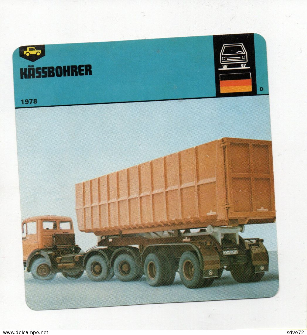 FICHE CAMION - KÄSSBOHRER - Trucks