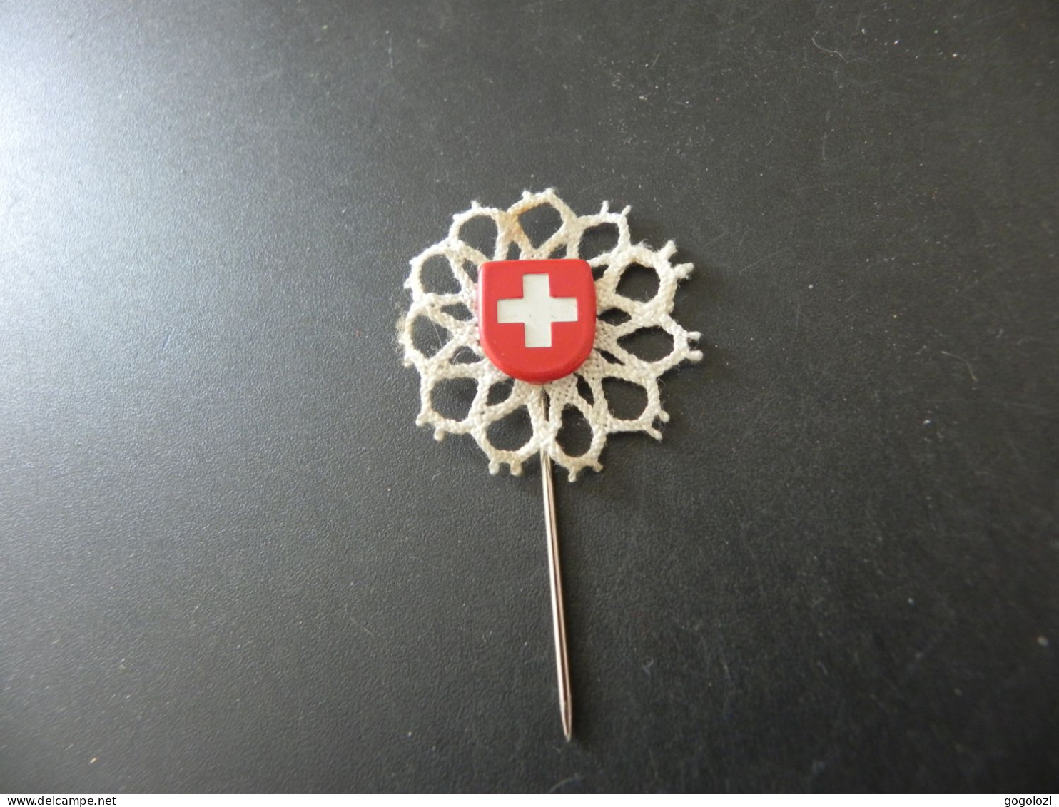 Old Pin Schweiz Suisse Svizzera Switzerland - National Day 1. August 1958 - Sin Clasificación