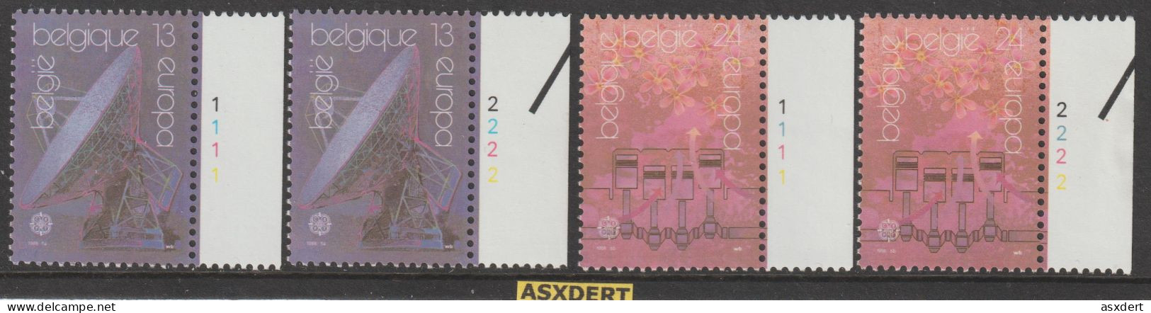 N° 2283 -84 ** Postfris Pl. Nr. 1 En2  Sans Charnière Europa. - 1981-1990