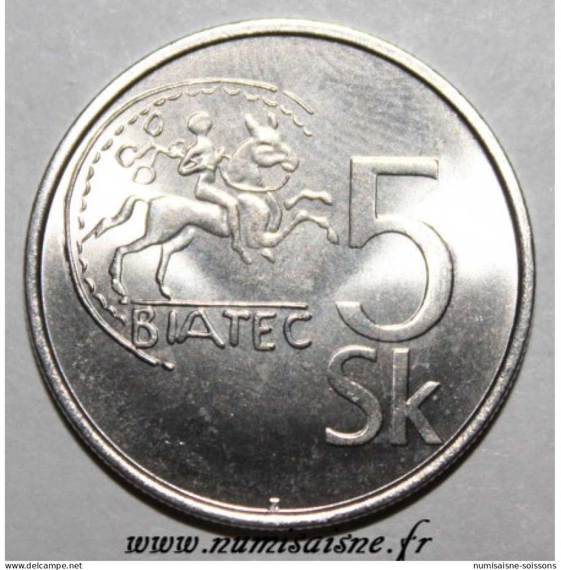 SLOVAQUIE - KM 14 - 5 KORUNA 2007 - SPL - Slowakei