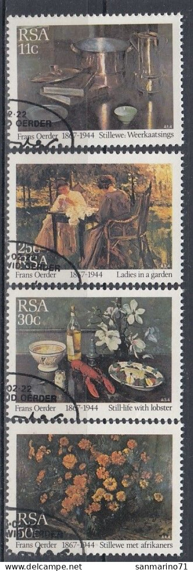 SOUTH AFRICA 665-668,used - Used Stamps