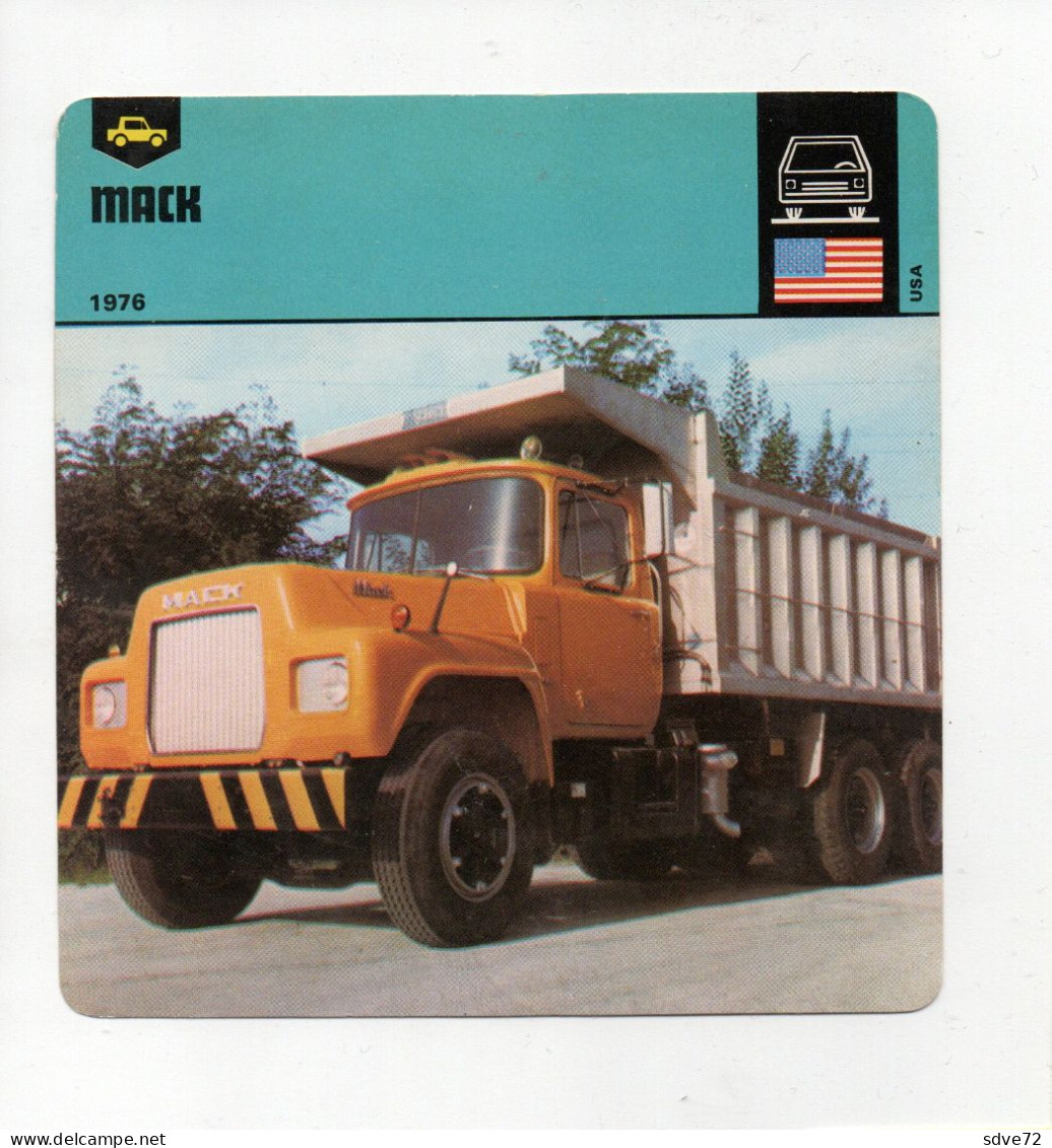 FICHE CAMION - MACK - Camions
