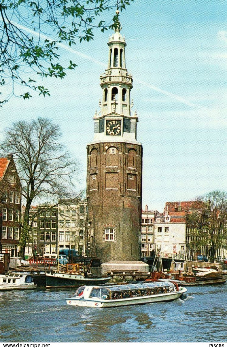 CPM - K - HOLLANDE - PAYS BAS - NEDERLAND - AMSTERDAM - LA TOUR MONTELBAN - Amsterdam