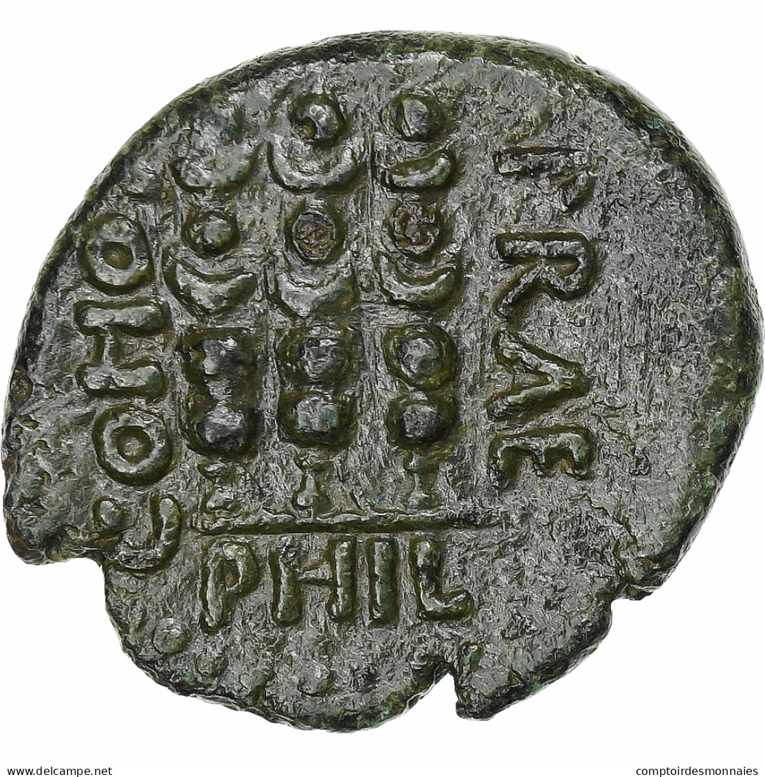 Macédoine, Time Of Claudius To Nero, Æ, 41-68, Philippi, Bronze, TTB+ - Provinces Et Ateliers