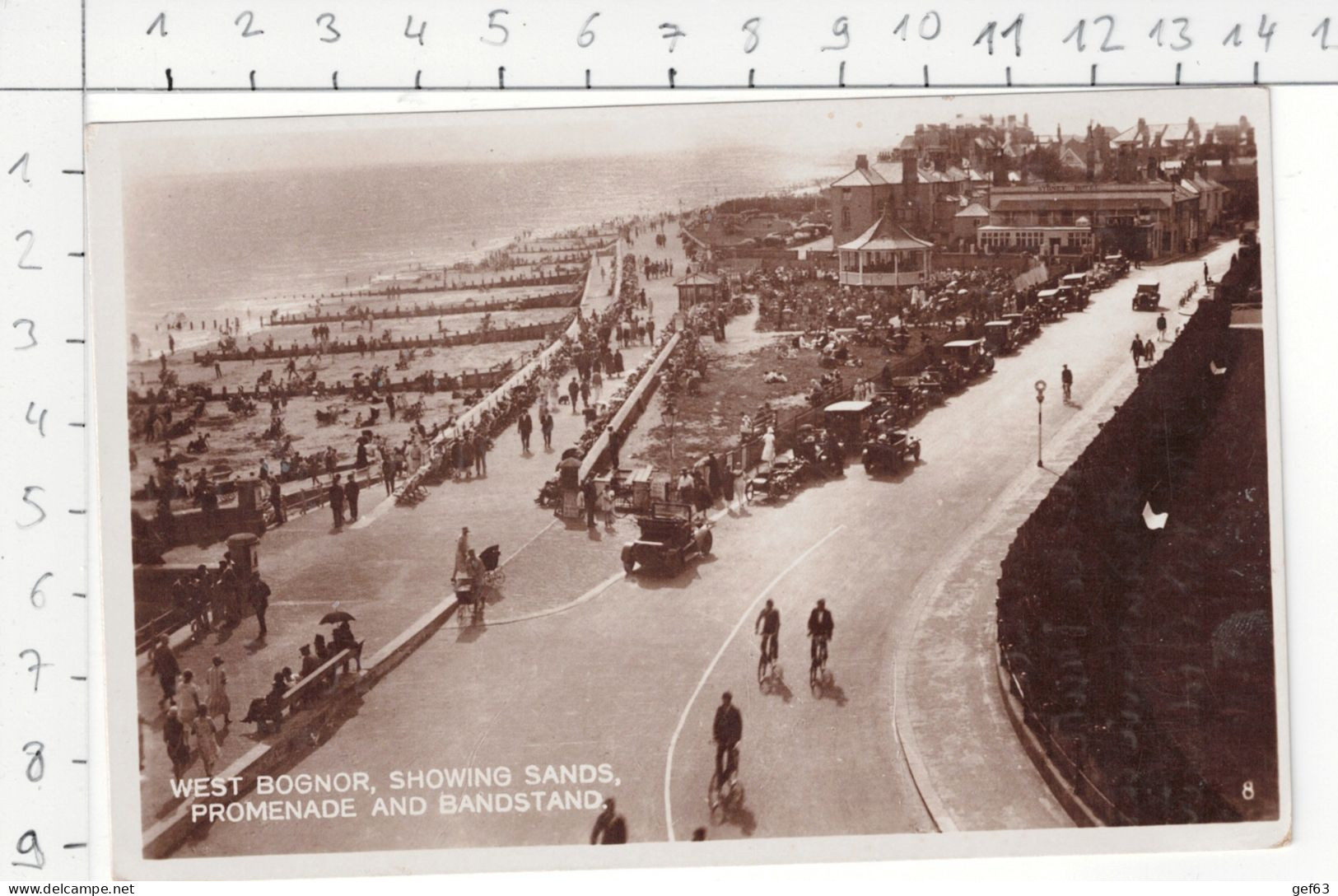 West Bognor, Showing Sands, Promenade And Bandstand - Bognor Regis