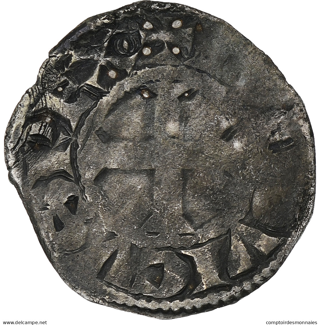 France, Louis VIII-IX, Denier Tournois, 1223-1244, Billon, TB, Duplessy:187 - 1223-1226 Ludwig VIII. Der Löwe