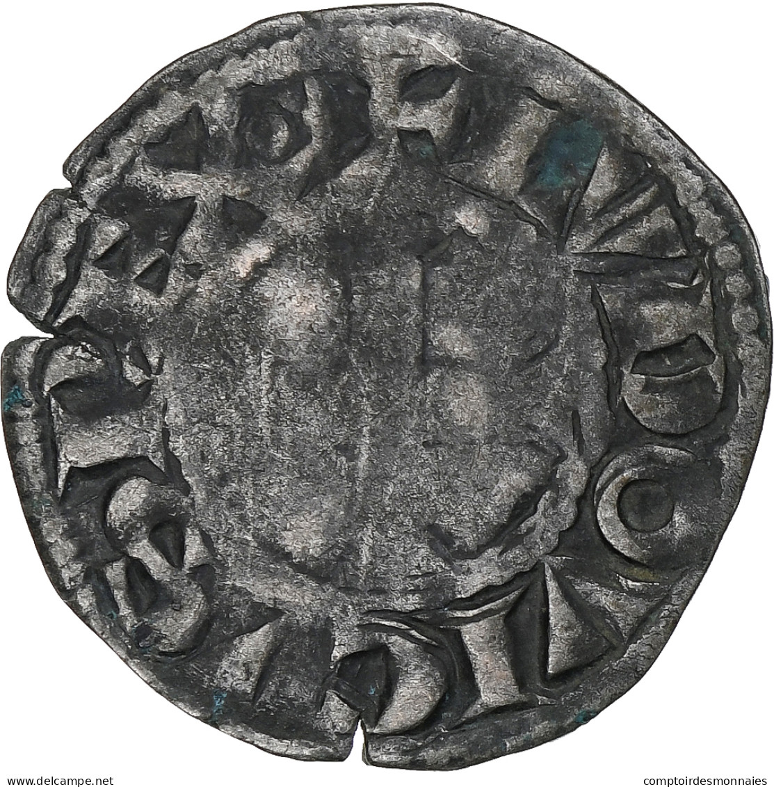 France, Louis VIII-IX, Denier Tournois, 1223-1244, Billon, TB, Duplessy:187 - 1223-1226 Louis VIII The Lion