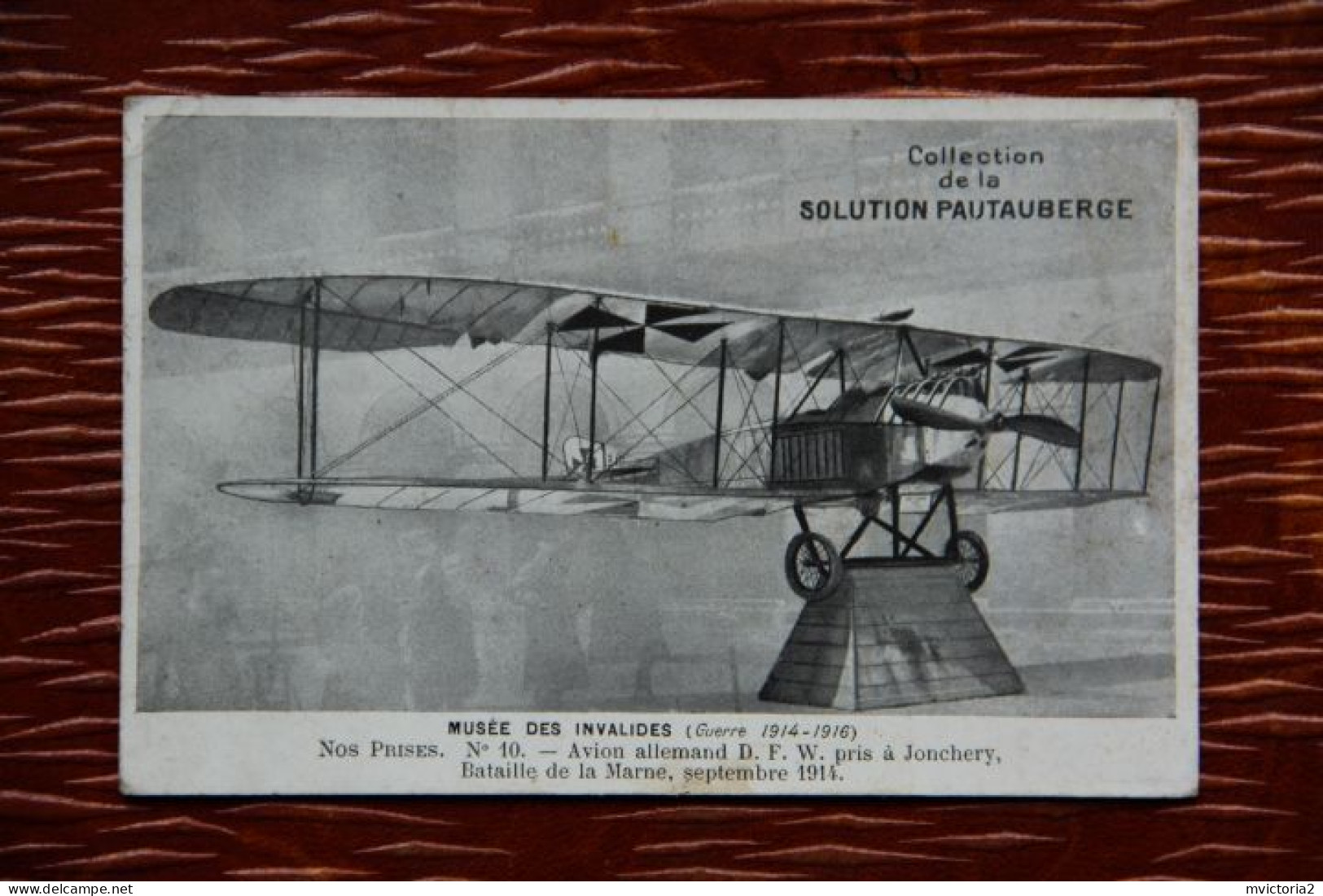 TRANSPORT : Bataille De La MARNE, 1914 : Avion Allemand D.F.W. Pris à JONCHERY. - 1914-1918: 1ère Guerre