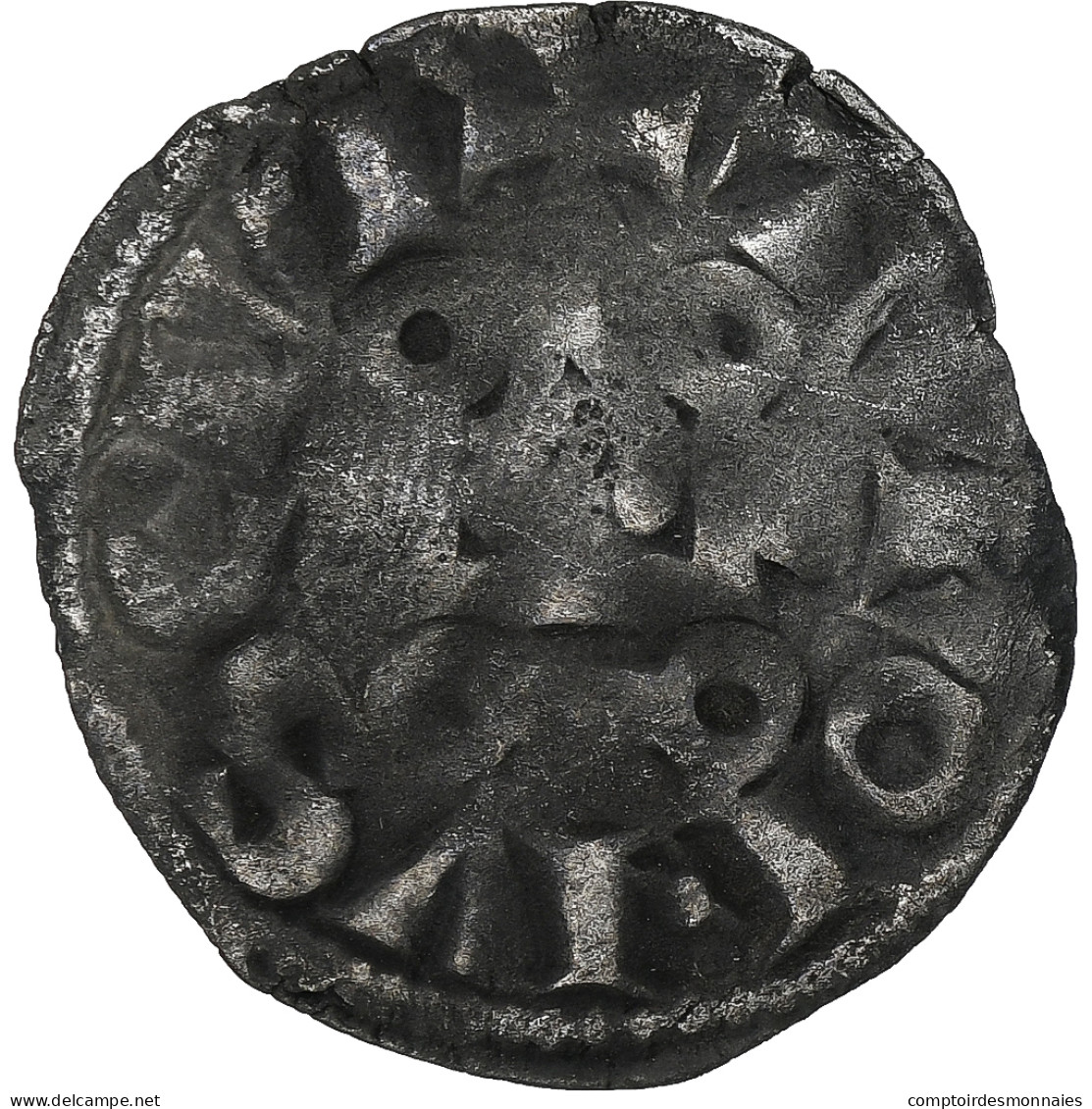 France, Louis VIII-IX, Denier Tournois, 1223-1244, Billon, TB, Duplessy:187 - 1223-1226 Lodewijk VIII De Leeuw