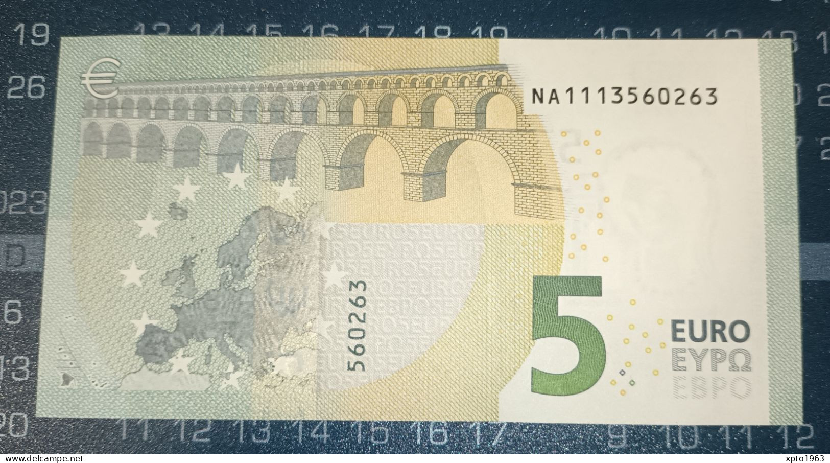 5 EURO N011 A1 AUSTRIA - Serial Number - NA1113560263 - UNC FDS NEUF - 5 Euro