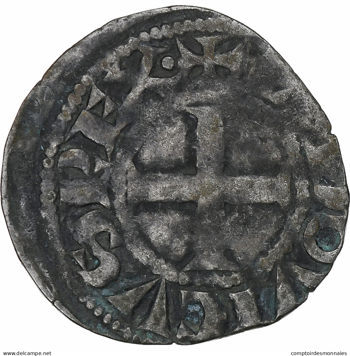 France, Louis VIII-IX, Denier Tournois, 1223-1244, Billon, TB, Duplessy:187 - 1223-1226 Ludwig VIII. Der Löwe