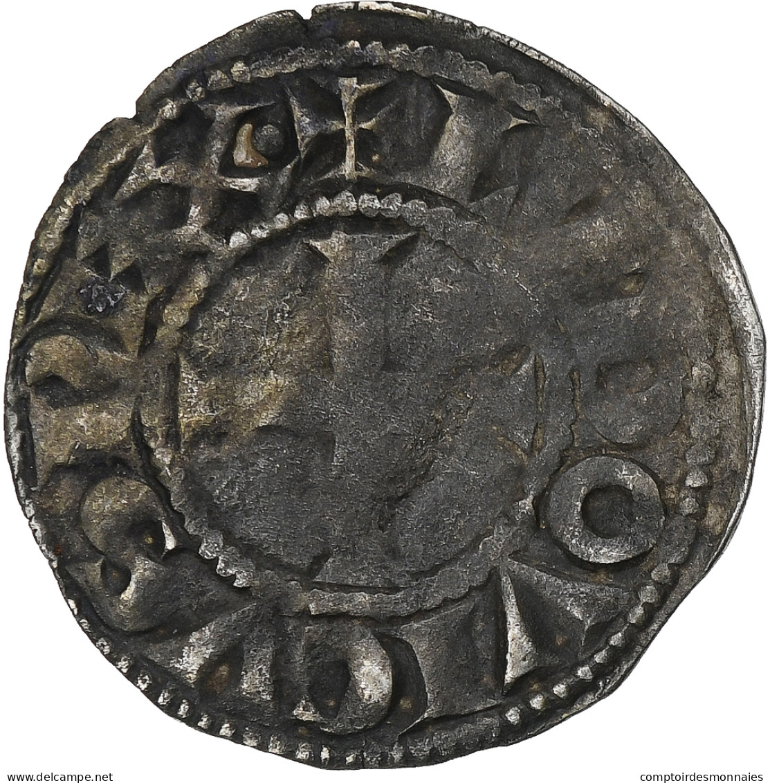 France, Louis VIII-IX, Denier Tournois, 1223-1244, Billon, TB, Duplessy:187 - 1223-1226 Luis VIII El León