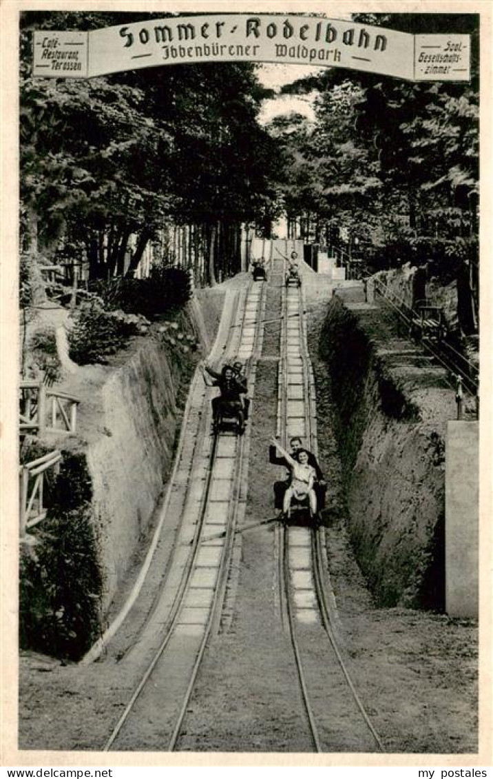 73958539 Ibbenbueren_NRW Sommer-Rodelbahn Ibbenbuerener Waldpark - Ibbenbüren