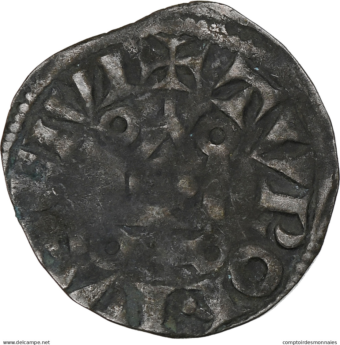 France, Louis VIII-IX, Denier Tournois, 1223-1244, Billon, TB+, Duplessy:187 - 1223-1226 Ludwig VIII. Der Löwe